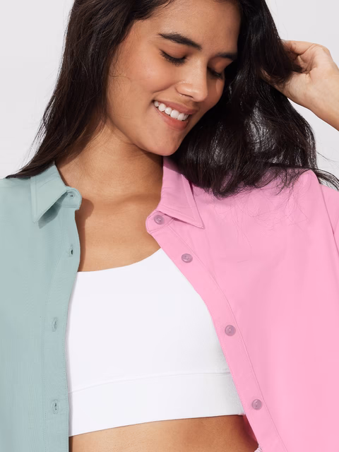 Pink, Green Colourblock - Image 2