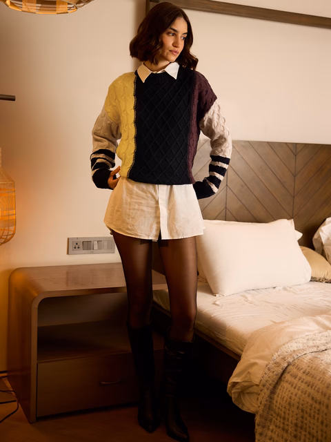 Chunky Knit Sweater: Carolina Sweater