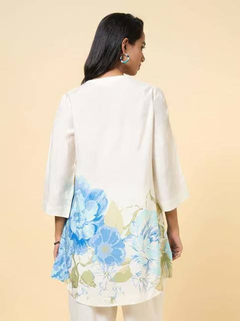Marigold Lane Off White Printed Tunic - Image 2