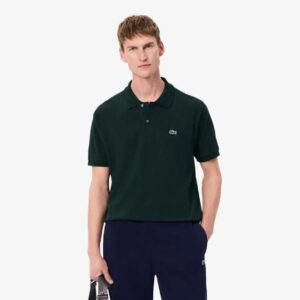 Classic Fit Dark Green Original Pique Polo Shirt