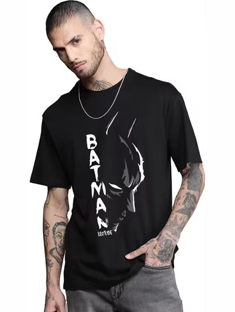 Men pack of 2 printed short sleeve oversized fit t-shirt - Image 2